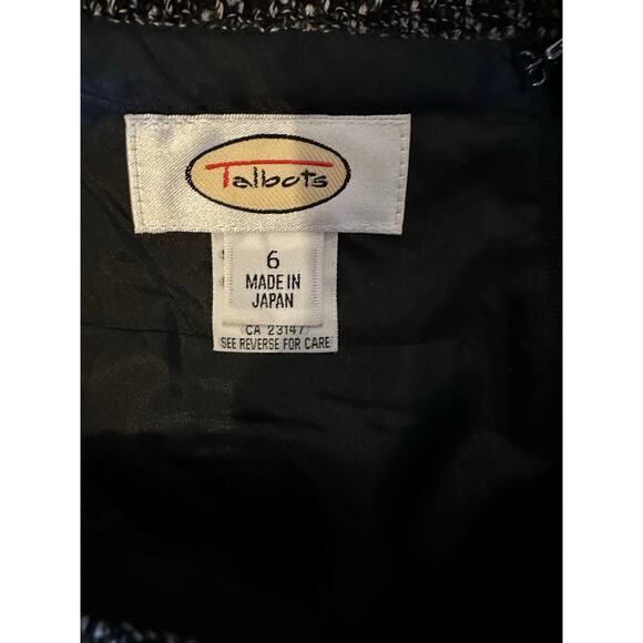 VTG Talbots Wool Tweed Pencil Skirt Size 6 Made in Japan OldMoney QuietLuxury - Picture 6 of 7